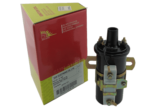 BOBINA UNIVERSAL 12V CON RESISTENCIA EXTERNA