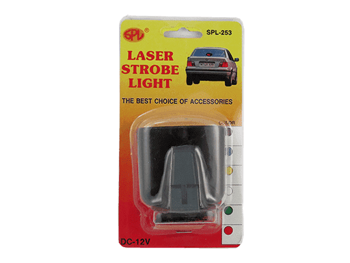 LUZ ESTROBOSCOPICA LASER - BLANCO