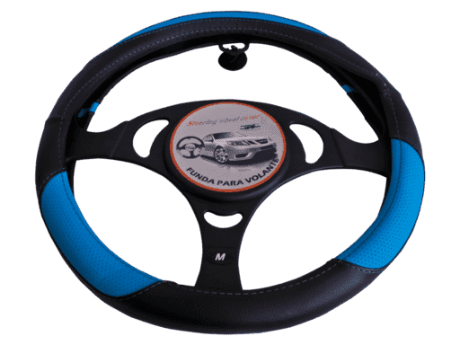 CUBREVOLANTE NEGRO/AZUL TALLA M