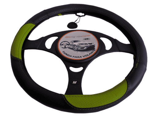 CUBREVOLANTE NEGRO/VERDE TALLA M