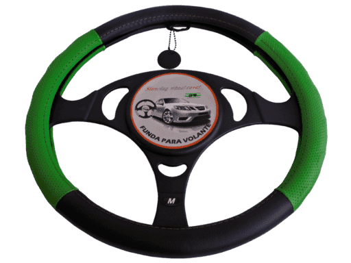 CUBREVOLANTE NEGRO/VERDE TALLA M