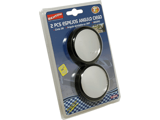 ESPEJO PARA ANGULO CIEGO AUTOADHESIVO AJUSTABLE 2´´ DIMATERO - SET DE 2 PIEZAS