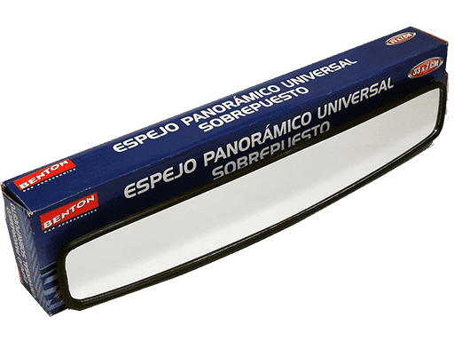 ESPEJO PANORAMICO UNIVERSAL SOBREPUESTO 33 x 7 CM
