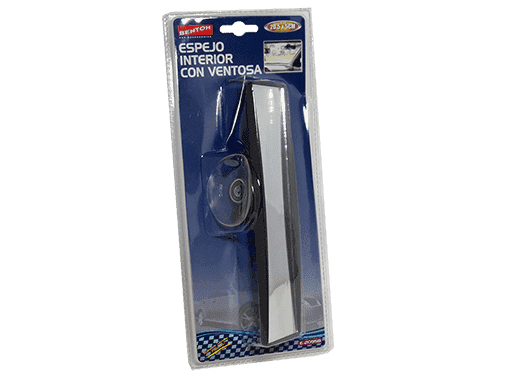 ESPEJO INTERIOR CON VENTOSA 20,5 x 5 CM