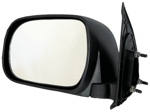 ESPEJO TOYOTA HILUX ´05-´11 NEGRO BASE PLASTICA - LADO DERECHO