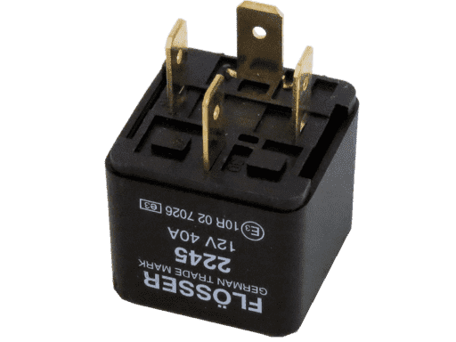 MINI RELE 12V 40A 4 TERMINALES 