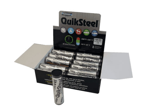 QUIKSTEEL MASILLA EPOXICA CON ACERO