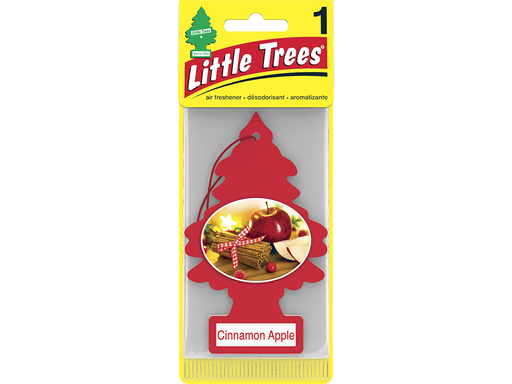 PINO AROMATICO LITTLE TREES U.S.A. - CANELA / MANZANA 24 UNIDADES