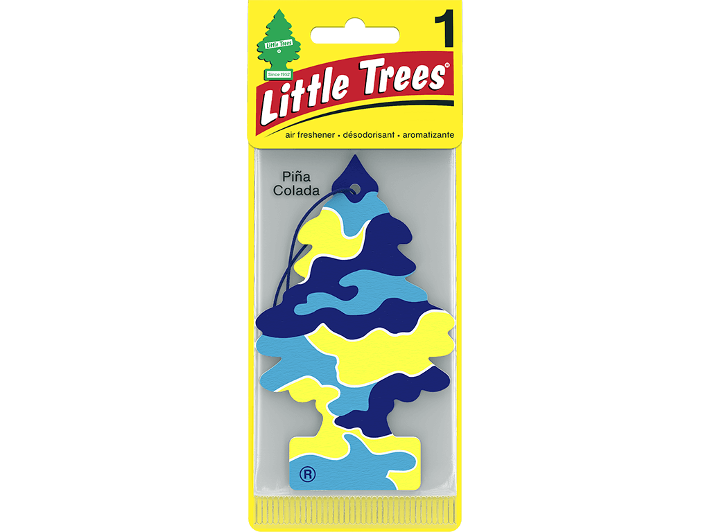 PINO AROMATICO LITTLE TREES U.S.A. - PIÑA COLADA 24 UNIDADES